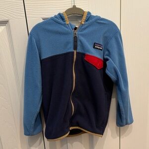 Patagonia Kids Two-Tone Fleece Hoodie